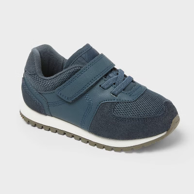 Toddler Samson Retro Sneakers - Cat & Jack™ Navy Blue 11T | Target