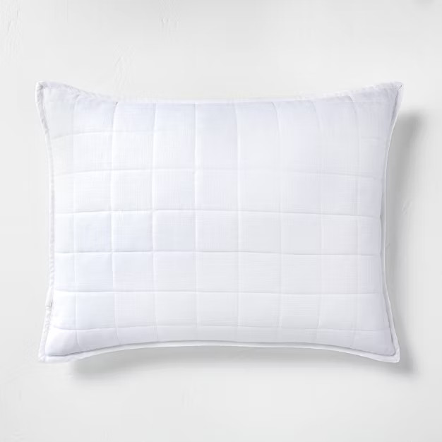 Heavyweight Linen Blend Quilt Pillow Sham - Casaluna™ | Target