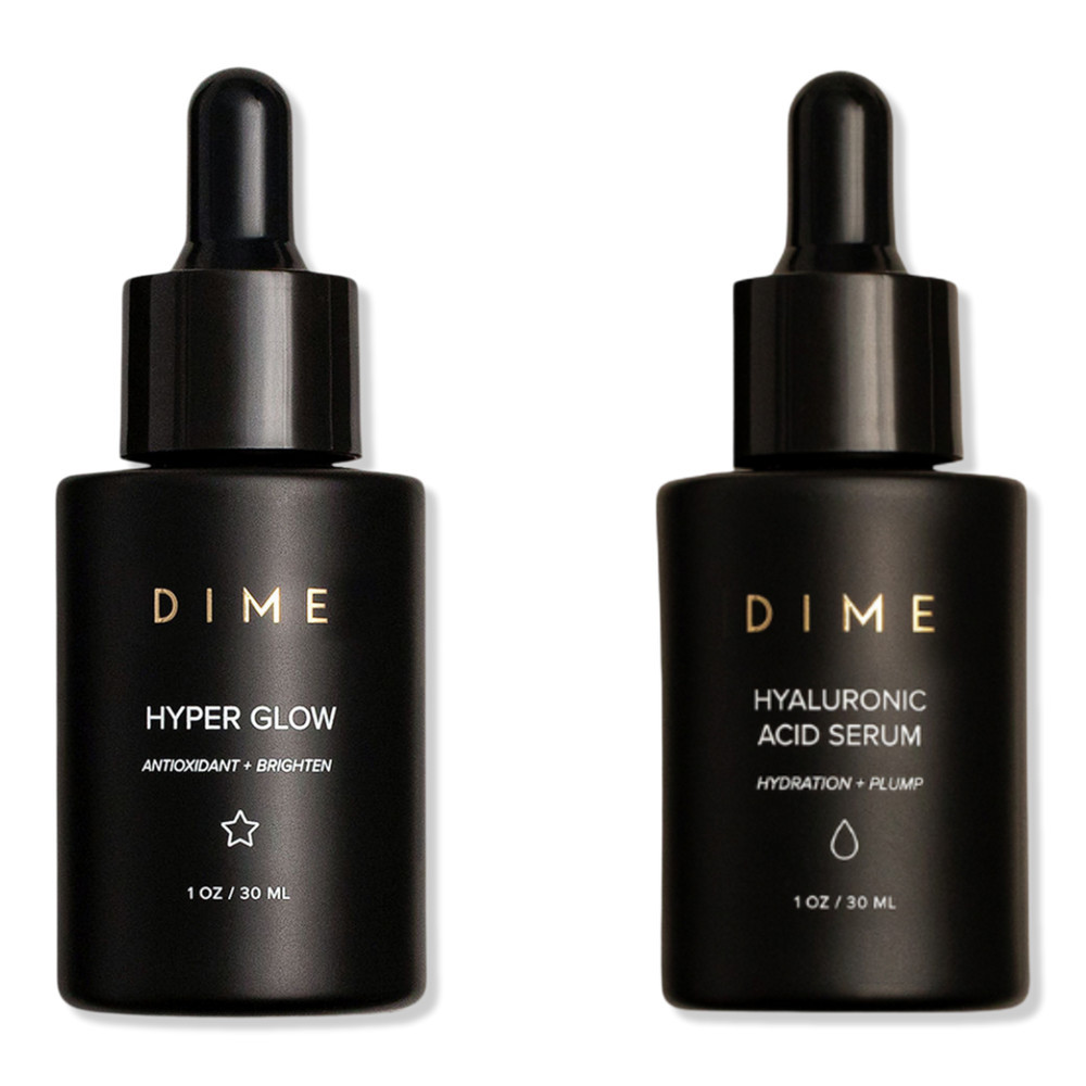DIME Serum Set: Two-in-One Hyper Glow + Hyaluronic Acid | Ulta