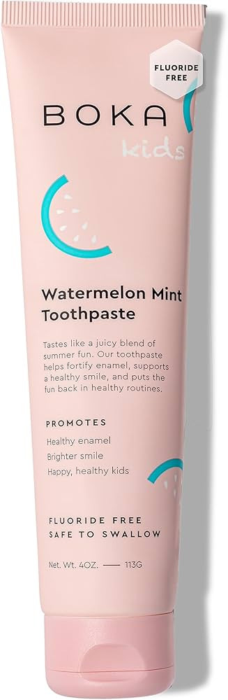 Boka Fluoride Free Toothpaste Nano Hydroxyapatite, Helps Remineralize, Appropriate for Sensitive ... | Amazon (US)