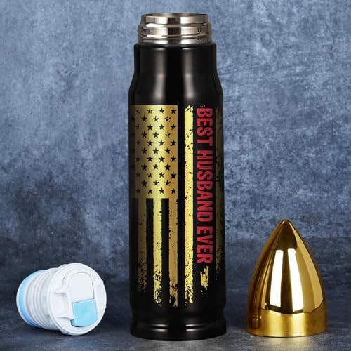 Christmas Husband Gifts for Men - Stocking Stuffers Gifts for Husband from Wife - 17 oz Cool Best Husband Ever Tumbler - Gifts for Him Husband Who Has Everything - Husband Stocking Stuffers Presents | Amazon (US)