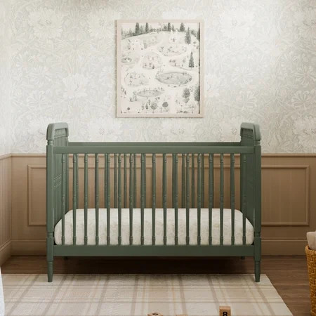 Namesake Liberty 3-in-1 Convertible Spindle Crib with Toddler Bed Conversion Kit | Walmart (US)