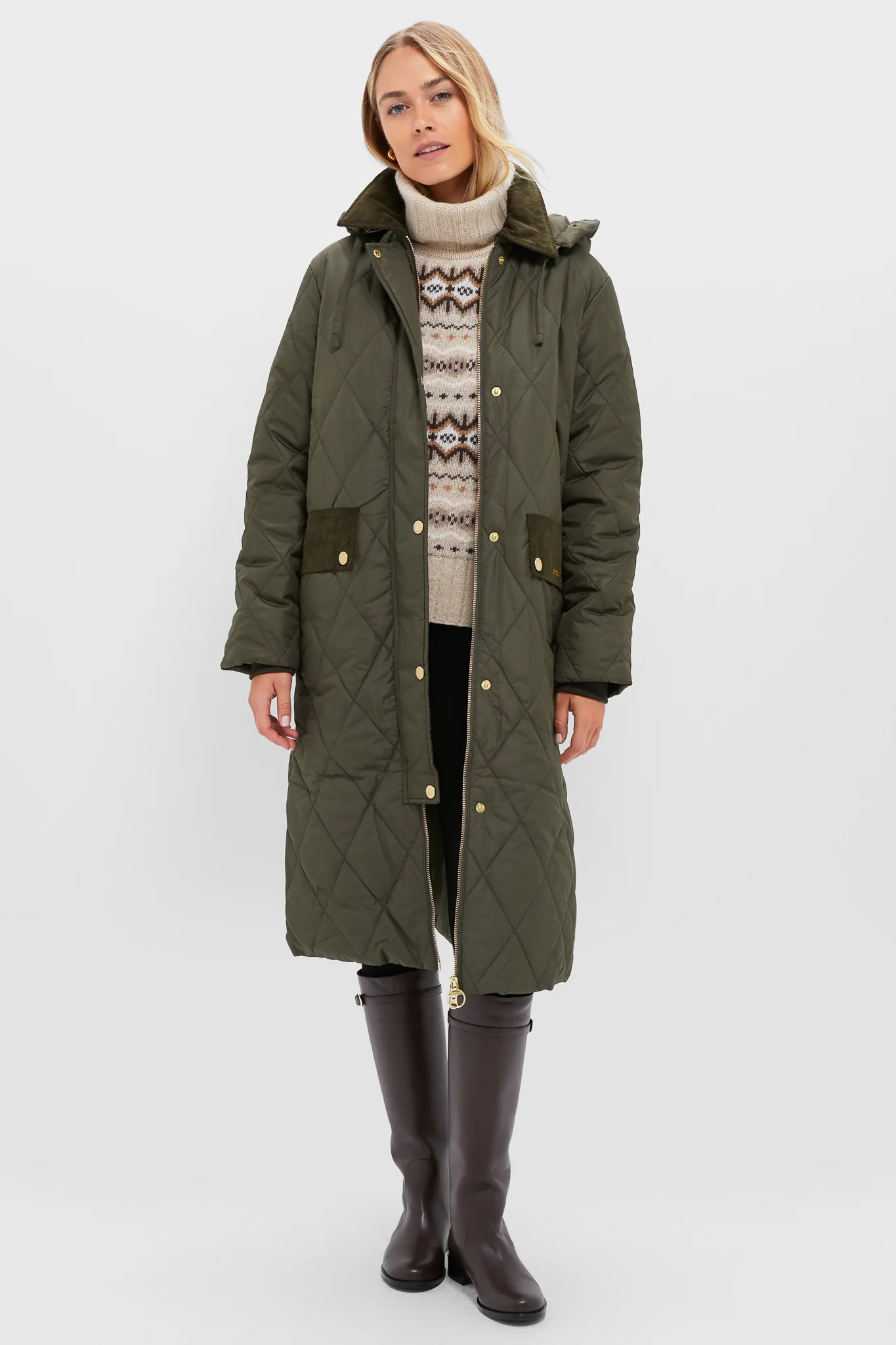 Olive Meredith Quilted Jacket | Tuckernuck (US)