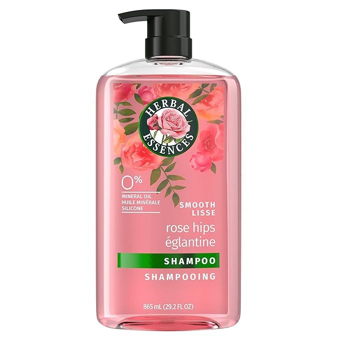 Herbal Essences Rose Hips Shampoo - Smooth, Shiny Hair with Vitamin E & Jojoba, Safe for Color Tr... | Amazon (US)