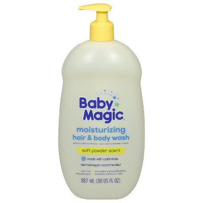 Baby Magic Moisturizing Soft Powder Scent Hair & Body Wash 30 fl oz | Target