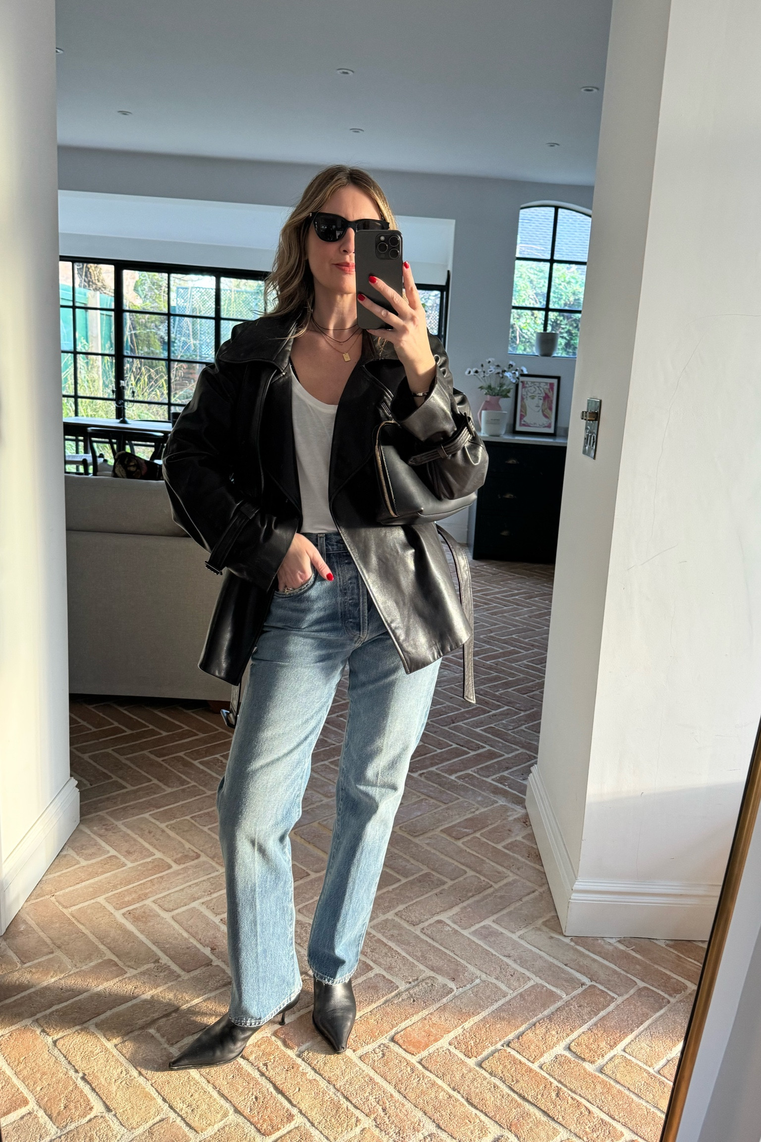 Leather Jacket + Vintage Levis + Boots 

#LTKuk #LTKstyletip #LTKeurope