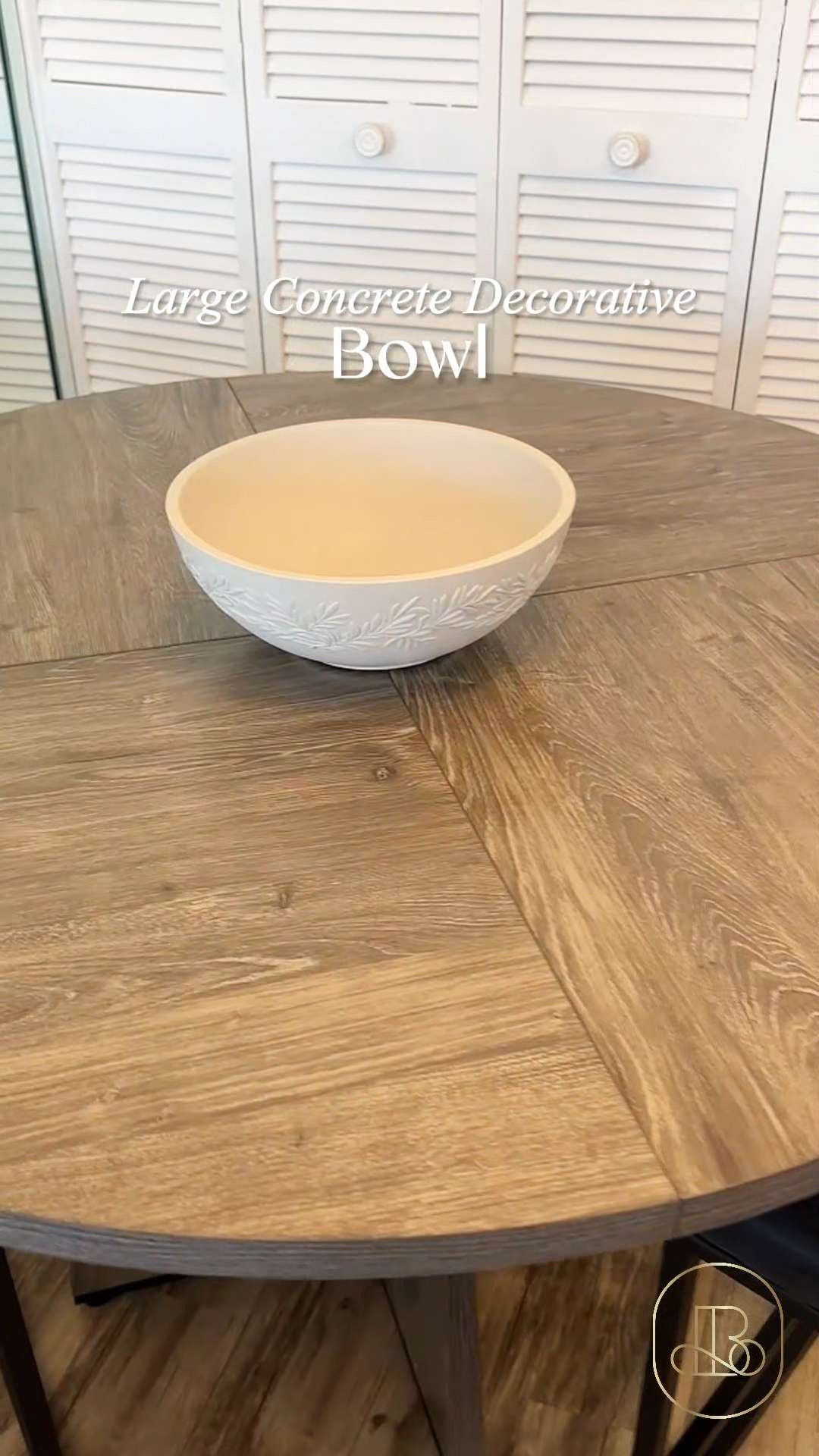 A statement piece without trying too hard 🖤  This large concrete bowl adds texture and depth to any room, whether styled with beads, fruit, or left empty as art. Love how it brings a clean, modern touch while still feeling warm and intentional 🏠 #homedecor #modernhome #interiorstyling #decorinspo  

#LTKHome #LTKFindsUnder100