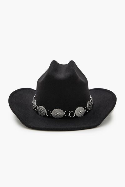 Etched Disc-Trim Cowboy Hat | Forever 21