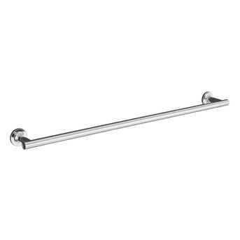 KOHLER Purist 30-in Polished chrome Wall mount Single Towel Bar | Lowe's