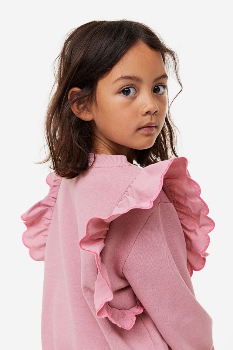 Sweatshirt - Pink - Kids | H&M US | H&M (US + CA)