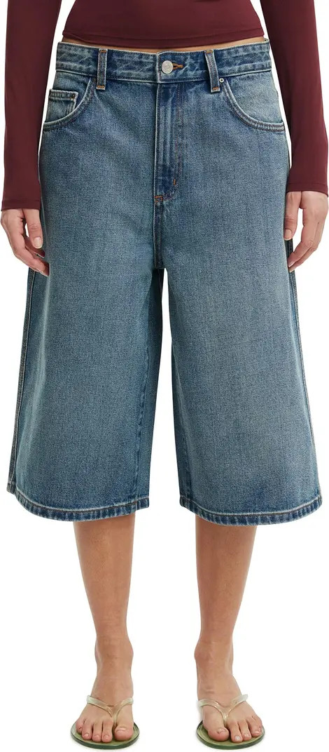 Women's 91 Baggy Denim Jort | Nordstrom