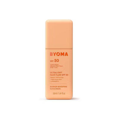 BYOMA Liquid Face Fluids - SPF 50 - 1.69fl oz | Target