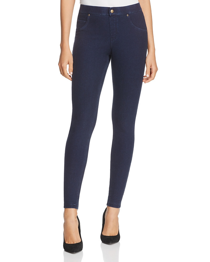 Hue Fleece-Lined Denim Leggings | Bloomingdale's (US)