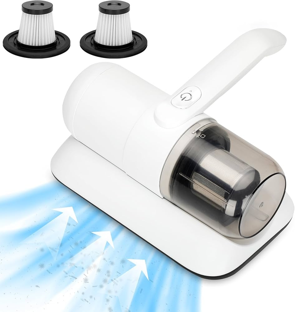 Mattress Vacuum Cleaner Cordless,Handheld Bed Vacuum Cleaner UV Sanitizing High-Frequency Beat,Po... | Amazon (US)