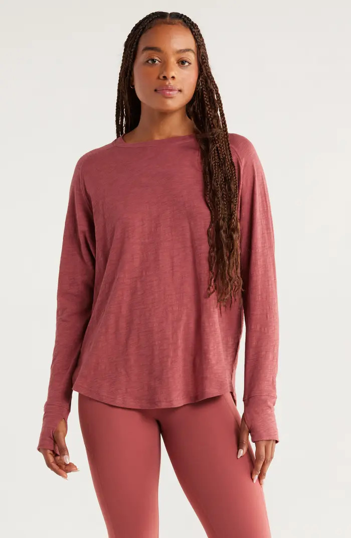 Relaxed Washed 2.0 Long Sleeve Slub Tee | Nordstrom
