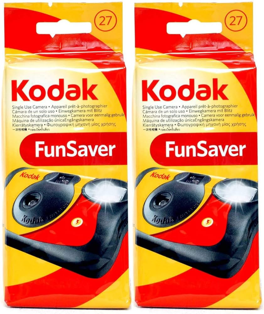 Kodak Funsaver One Time Use Film Camera (2-pack) | Amazon (US)