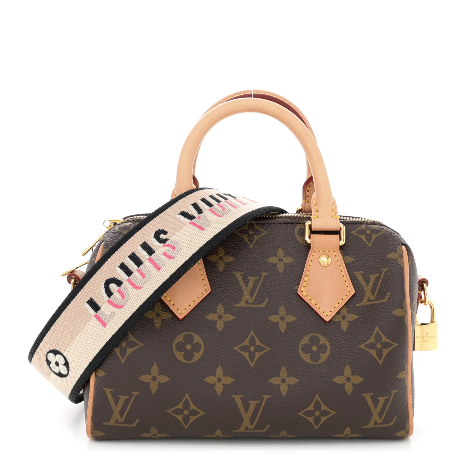 Monogram Speedy Bandouliere 20 Black | FASHIONPHILE (US)