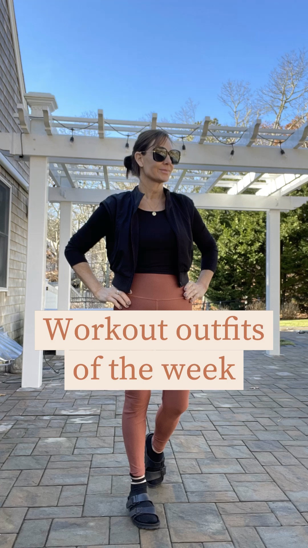 Sharing this weeks workout outfits ! I found a new pilates like studio only 5 min from me last spring and have been obsessed ever since !!! Hoping santa leaves  me some new grip socks in ky stocking this year 🧑‍🎄 Whats on your list ?? 

#LTKstyletip #LTKfitness #LTKover40