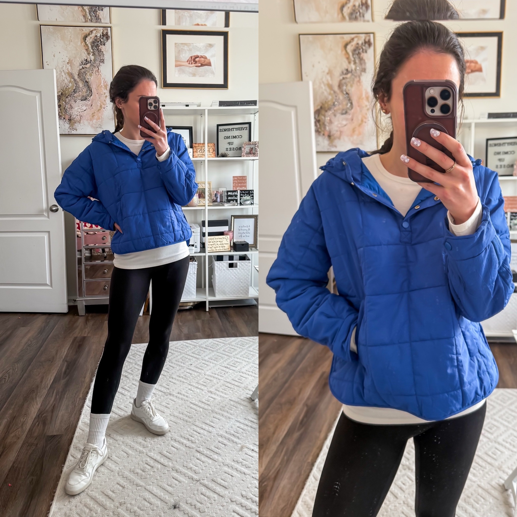 Free people look for less quilted pullover from Amazon perfect for spring loungewear and athleisure outfits 💙

#LTKActive #LTKSeasonal #LTKFindsUnder50