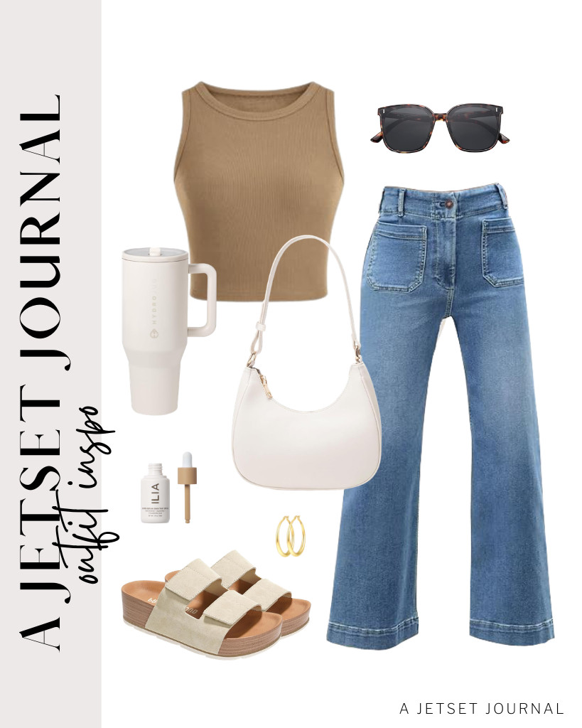 When in doubt, a simple tank and stylish denim will always save the day. It’s a timeless base that lets your favorite gold hoops and shoulder bag shine. Lots of people are obsessed with these platform sandals and ILIA’s skin tint. Truly crowd-favorites!

#LTKSeasonal #LTKSaleAlert #LTKTravel 

 