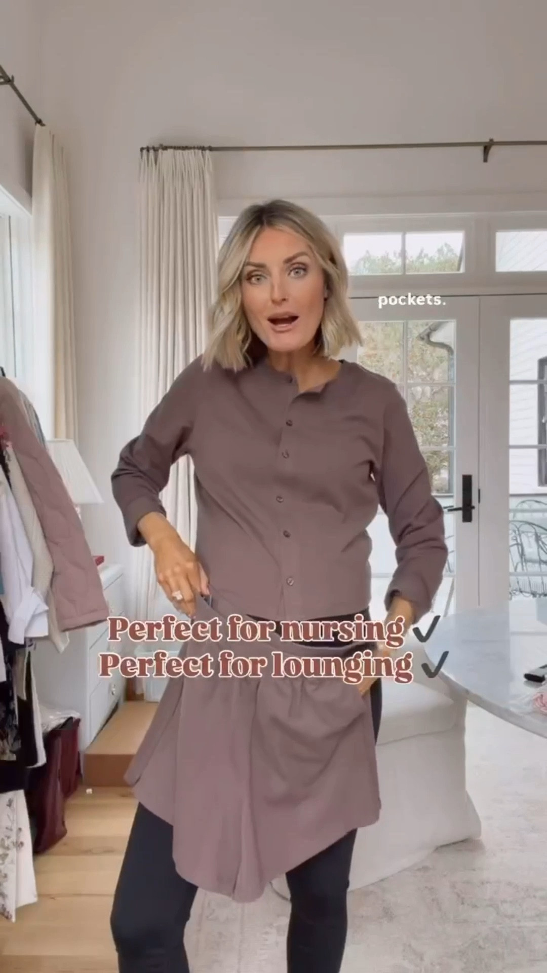 This matching set is great for when the weather gets a bit warmer! Also great for nursing moms! 

Loverly Grey, Target find, Target fashion, matching set, lounge set, loungewear, nursing friendly outfit ideas 

#LTKBaby #LTKFindsUnder50 #LTKootd