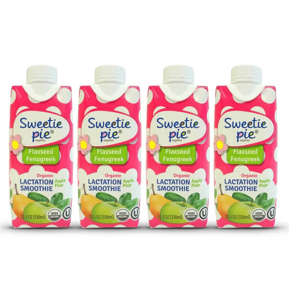 Sweetie Pie Organics Lactation Smoothie - 4pk | Target