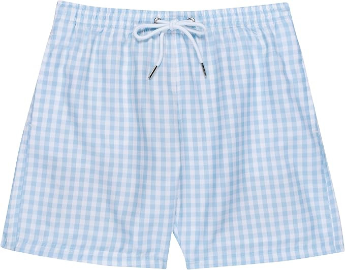 SwimZip Boys' Swim Trunks with Boxer Brief Liner and UPF 50+ Sun Protection | Amazon (US)