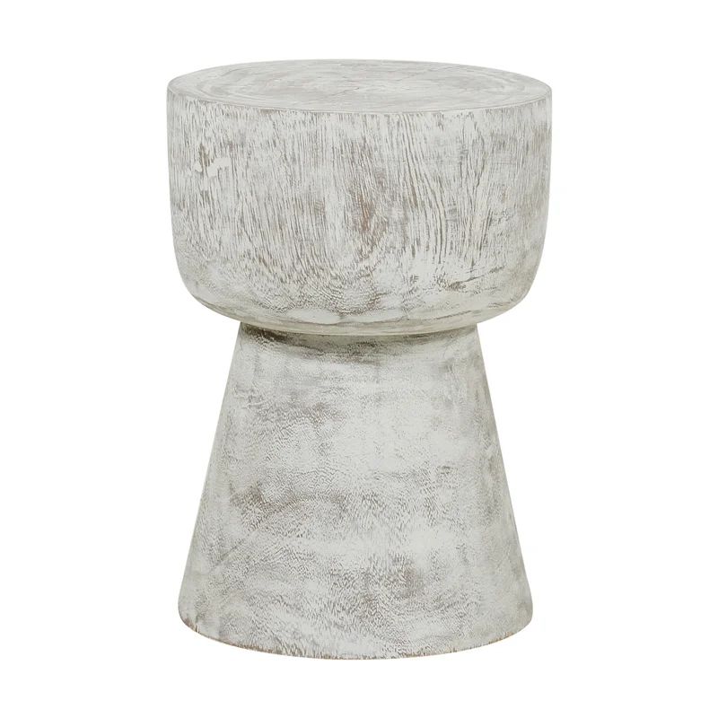 Hadlow Solid Wood Pedestal End Table | Wayfair North America