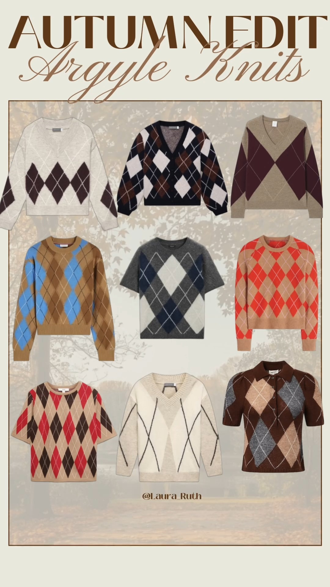 Argyle is having a moment this autumn, and I’m very much here for it! From classic diamond patterns to softer, modern takes, these cosy knits are the perfect way to bring a little preppy charm to your autumn wardrobe.

 

 #LTKuk #LTKautumn #LTKstyletip