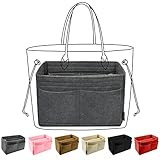 Amazon.com: OMYSTYLE Purse Organizer Insert for Handbags, Felt Bag Organizer for Tote & Purse, To... | Amazon (US)