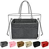 OMYSTYLE Purse Organizer Insert for Handbags, Felt Bag Organizer for Tote & Purse, Tote Bag Organ... | Amazon (US)