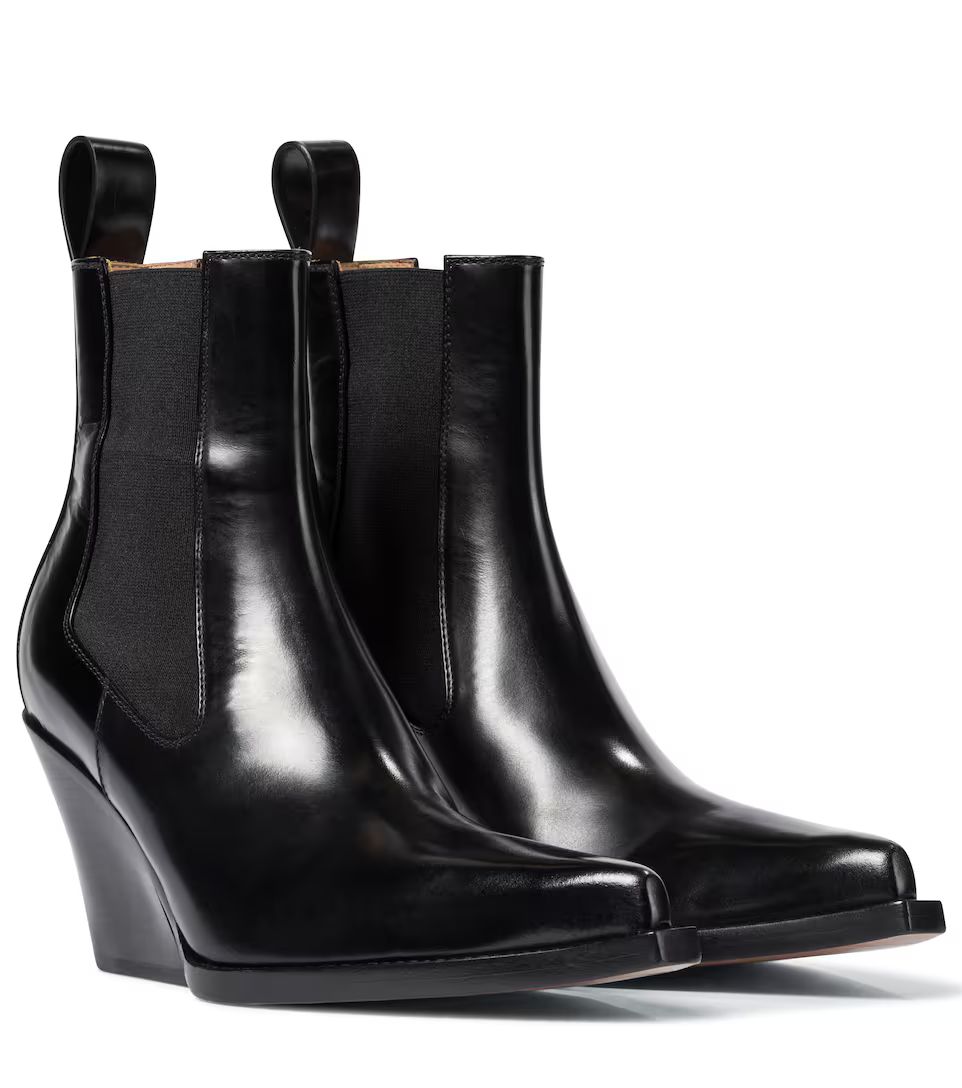 BV Lean leather ankle boots | Mytheresa (DACH)