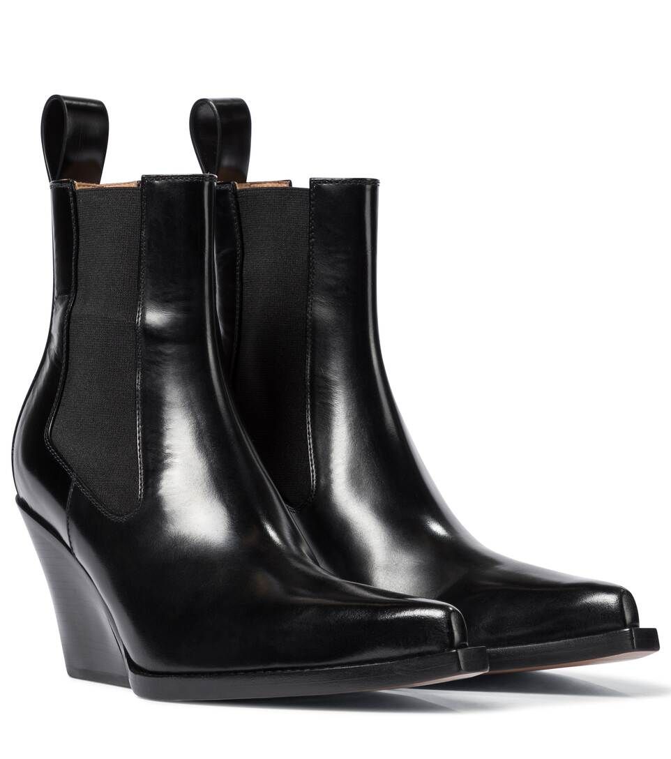 BV Lean leather ankle boots | Mytheresa (UK)