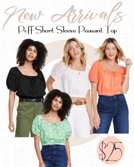 
✨𝙉𝙀𝙒✨ New arrivals at Target!! Women's Puff Short Sleeve Peasant Top - Universal Thread



 Target Home, Target Style, Amazon, Spring, 2023, Spring ideas, Outfits, travel outfits / spring inspiration  / shoes, sandals / winter inspiration / boots / loungewear/ cozy wear/ travel outfit / porch decor / fall decor/ Home decor / airport outfit / winter dress / winter wear #LTKfit #LTKunder50 #LTKunder100 #LTKsalealert #LTKstyletip  #LTKworkwear #LTKitbag #LTKbeauty #LTKshoecrush #LTKwedding #LTKU #LTKhome 

#LTKSeasonal #LTKbeauty #LTKstyletip