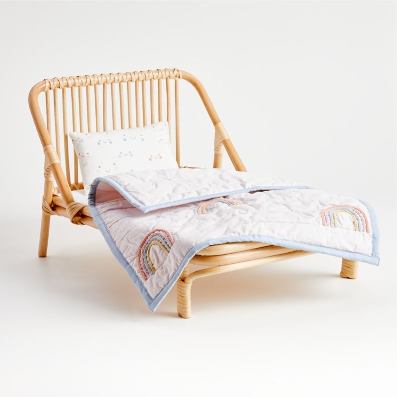 Rattan Doll Bed + Reviews | Crate & Kids | Crate & Barrel