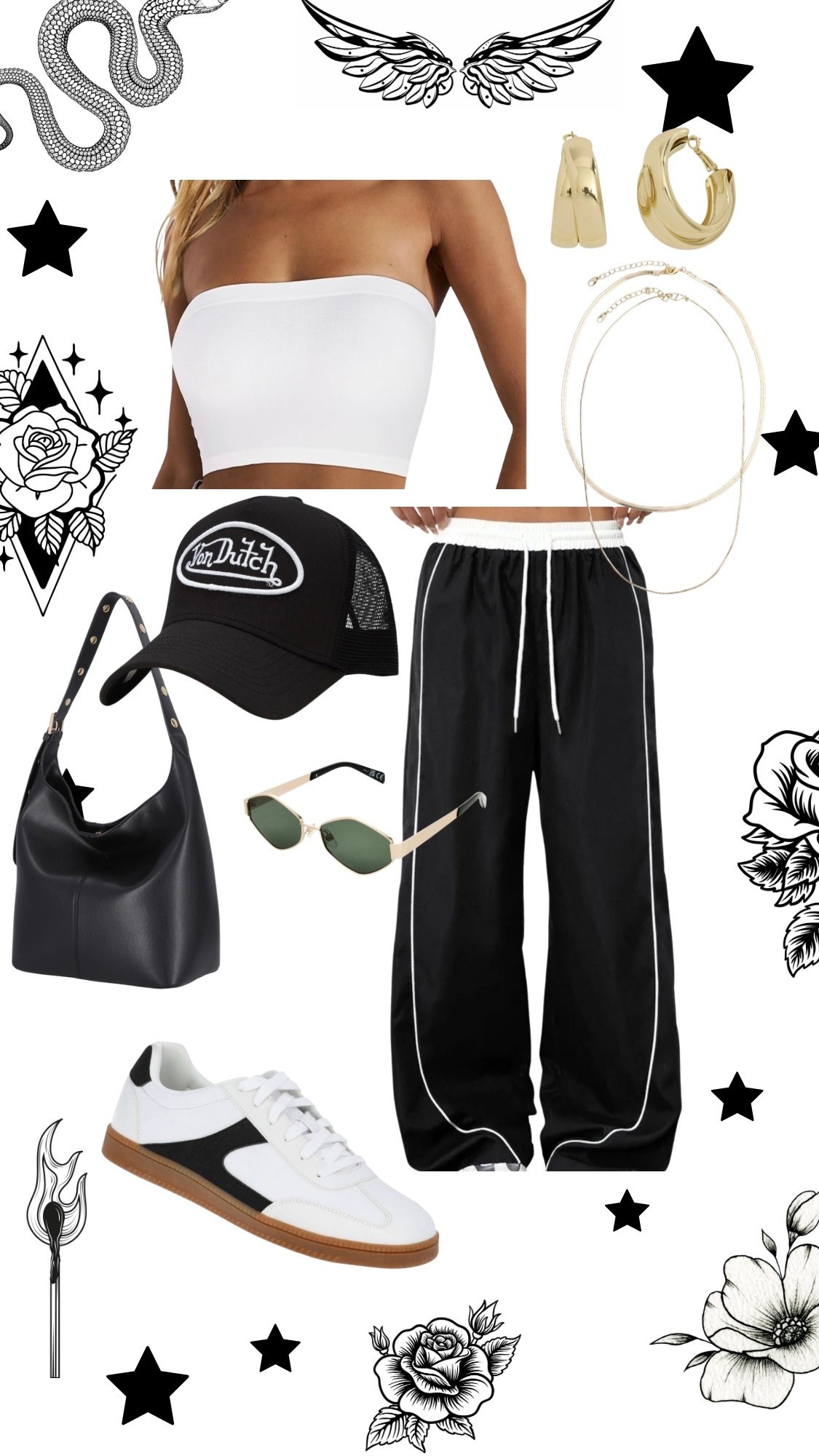 Edgy athleisure wear 

#LTKgrwm #LTKootd #LTKMidsize