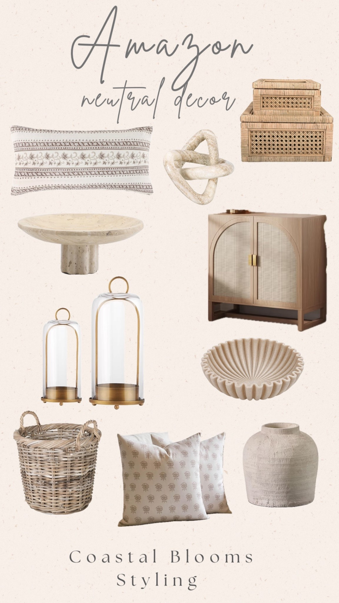 Pretty neutral decor from Amazon that you’ll want to buy this spring! 

#coastalbloomsstyling #homedecor #neutraldecor #interiorstyling #spring #amazon 

#LTKHome #LTKSeasonal