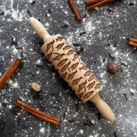 Penguins Small Rolling Pin, Embossing Laser Engraved Pin | Etsy (US)