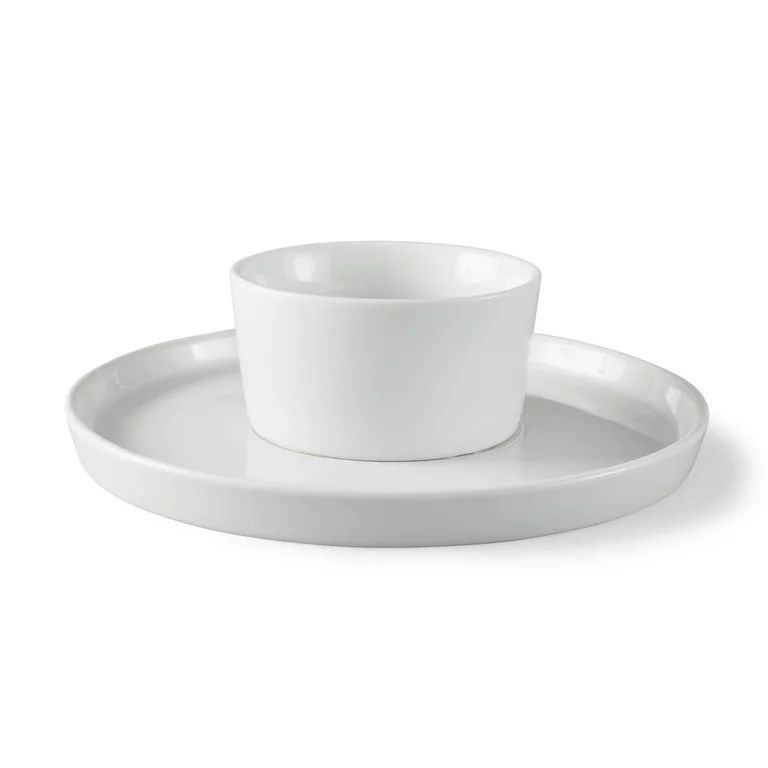 Better Homes & Gardens 12.25 in Round Porcelain All Occasion Cake Stand, White | Walmart (US)