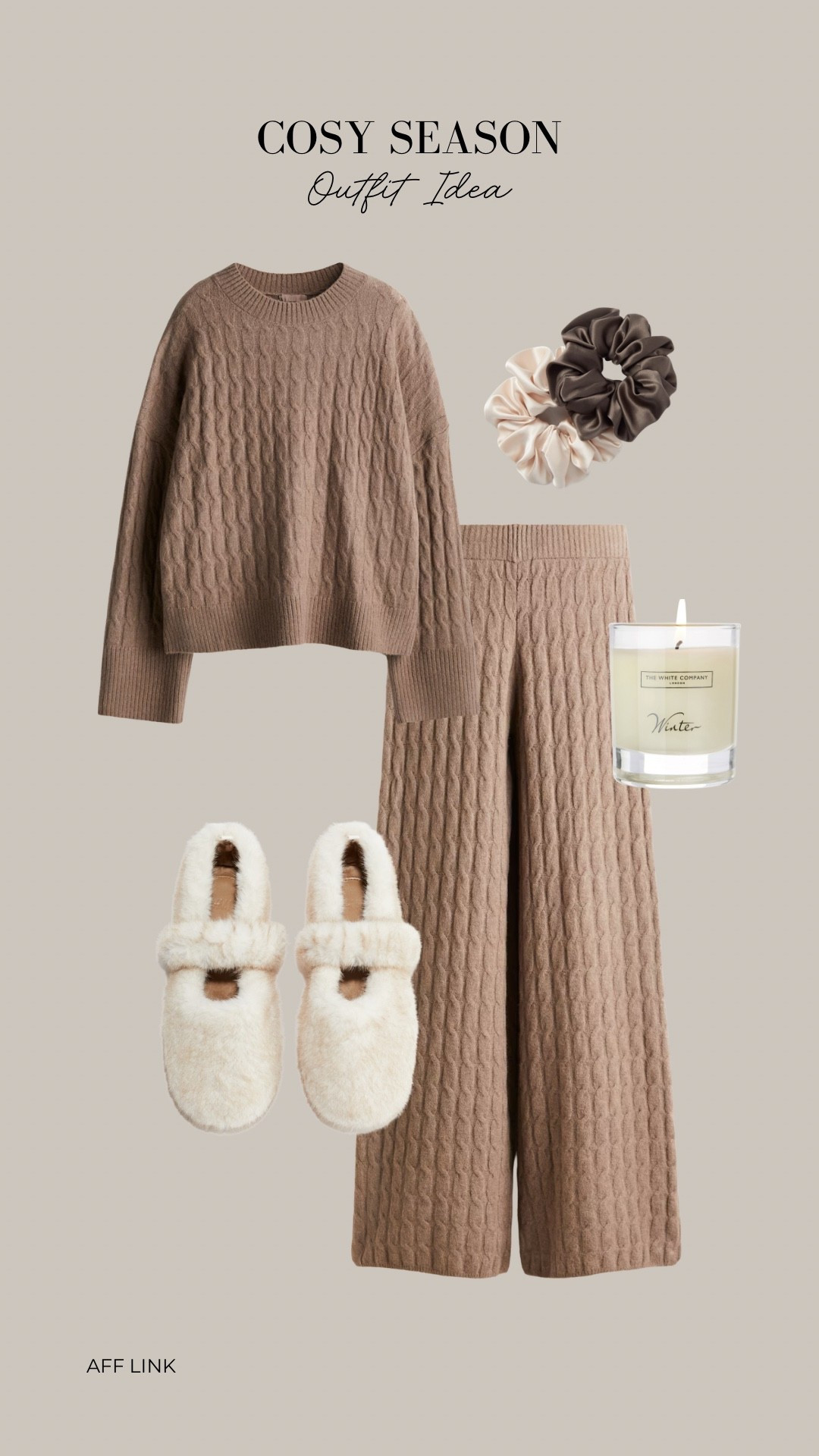 Cosy loungewear look for ultimate comfort at home 🕯️ 

The white company / Christmas candle / gift idea / cosy loungewear / fluffy slippers 

#LTKfestive #LTKstyletip #LTKgiftguide