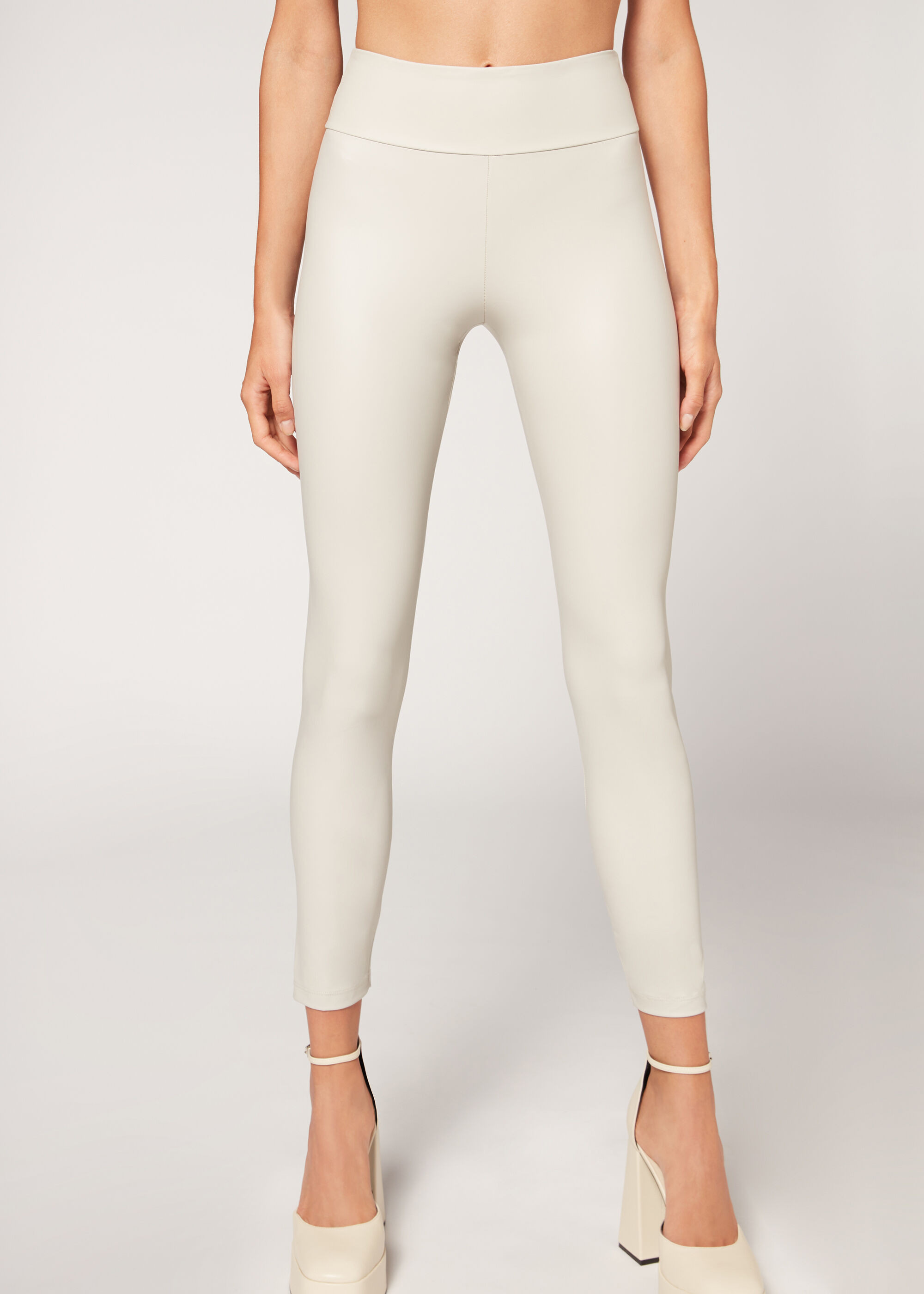 Leather Effect Leggings | Calzedonia US