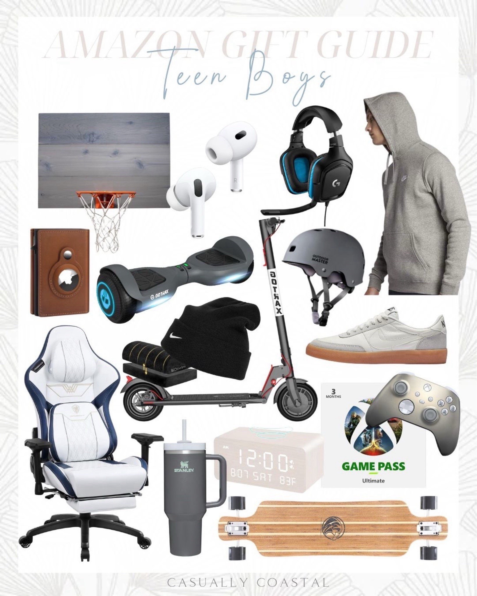 Our Amazon gift guide series continues with Teen Boys! 🏀
-
Amazon gifts, hoverboard, basketball, skateboard, digital alarm clock charger, Nike hooded sweatshirt, Logitech gaming headphones, XBox game pass, XBox controller, Stanley quencher, Nike mens shoes, beanie hat, Airpods, Apple, Airtag wallet, gaming chair, teen gift ideas, teen holiday gifts, Amazon teen boy gift guide, gifts for teen boys, amazon gifts for teens, amazon gifts for teen boys, gifts for tween boys, boys gift ideas, video game gifts, sports gifts for boys, clothes for teen boys, sneakers for teen boys, video game gifts 


#LTKFindsUnder100 #LTKGiftGuide #LTKKids