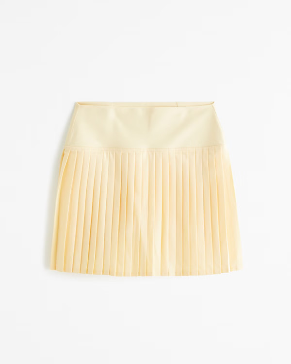 YPB motionTEK Lined Pleated Skirt | Abercrombie & Fitch (US)