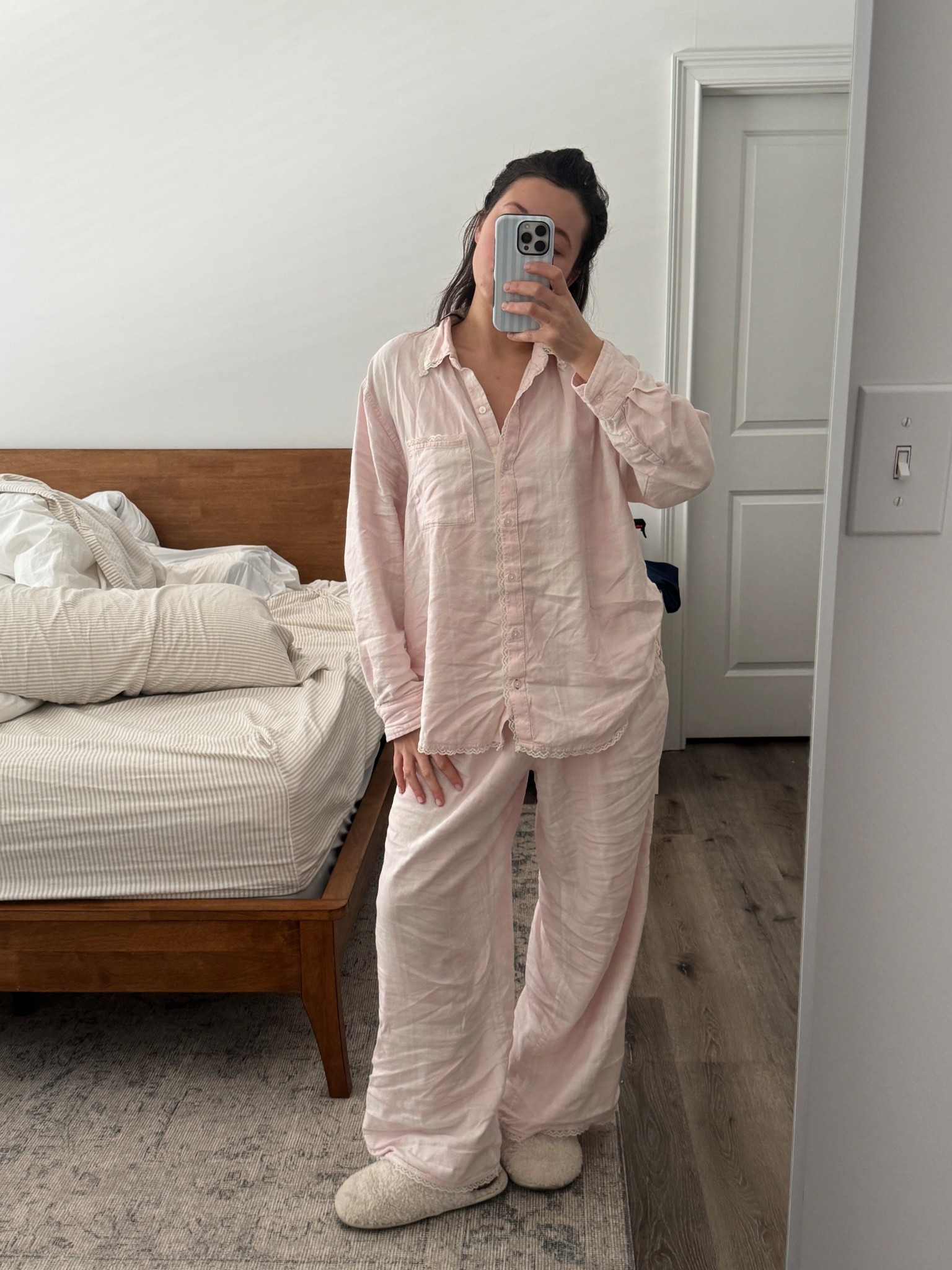 Loves a pj set🎀 wearing a small! 




#LTKootd #LTKmorningroutine #LTKselfcare