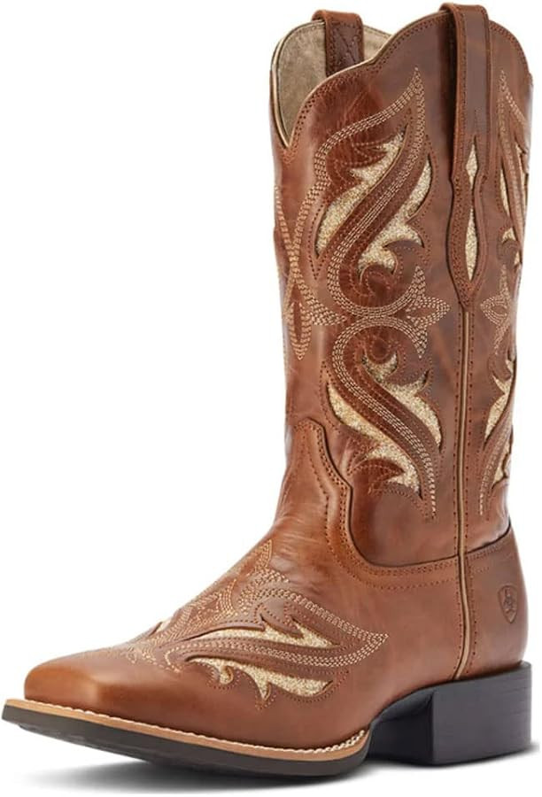 Ariat womens Round Up Bliss Western Boot | Amazon (US)