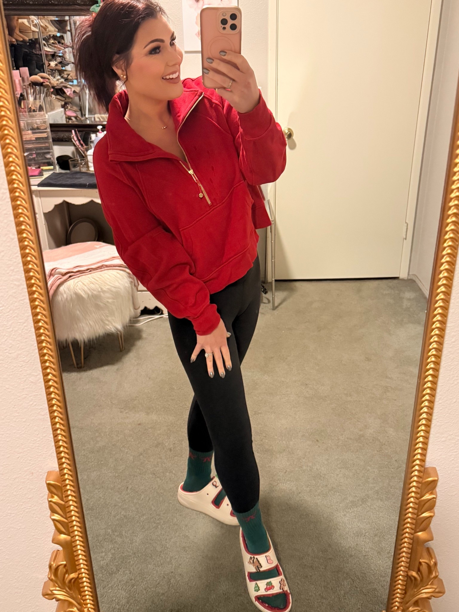 Comfy December Holiday Outfit 🎅🏼🎄🦌

#LTKU #LTKHoliday #LTKSeasonal