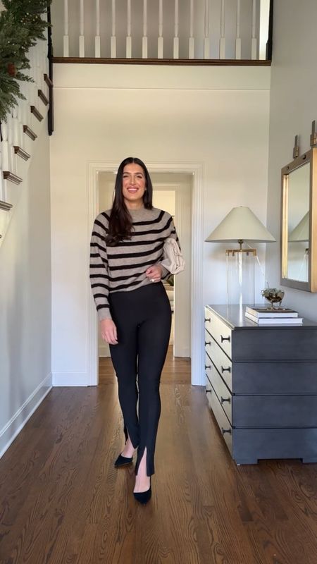 Casual fall outfit - casual winter outfit - work to happy hour - winter workwear - sweater style

#LTKstyletip #LTKVideo #LTKSeasonal