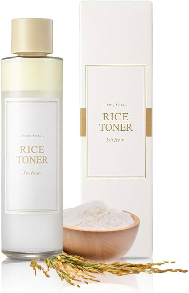 I'm From Rice Toner, 77.78% Rice Extract from Korea, Glow Essence with Niacinamide, Hydrating for... | Amazon (US)