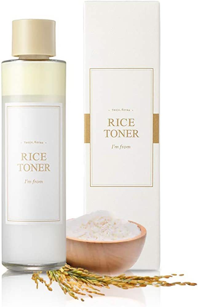 I'm From Rice Toner, 77.78% Rice Extract from Korea, Glow Essence with Niacinamide, Hydrating for... | Amazon (US)