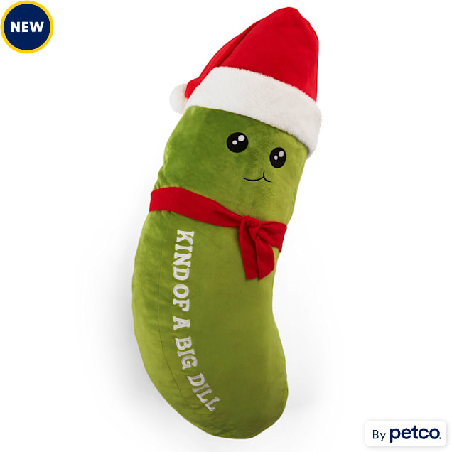 Merry Makings Big Dill Jumbo Pickle Plush Toy, XX-Large | Petco